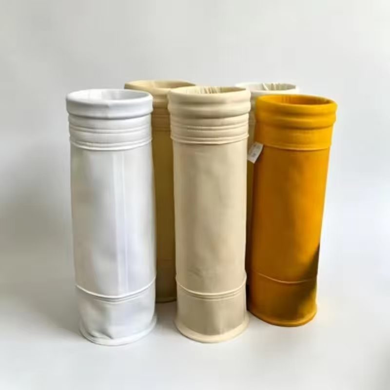 Baghouse filter bags in polyester, PPS, P84, Nomex, PTFE and fibreglass